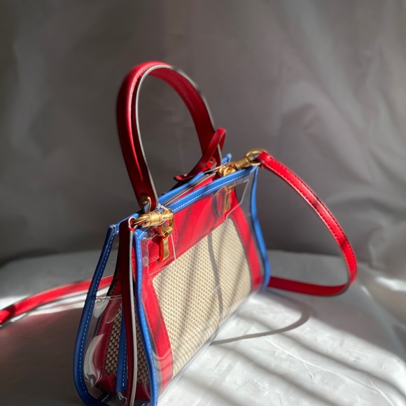 Tory Burch LEE RADZIWILL PETITE BAG W RAIN COVER - Picture 2 of 8